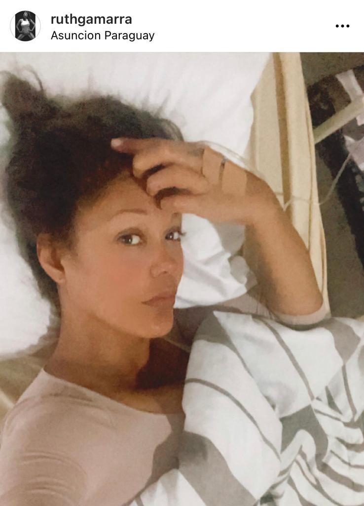 “Qué te pasó”: Ruth Gamarra preocupa por foto desde Paraguay
