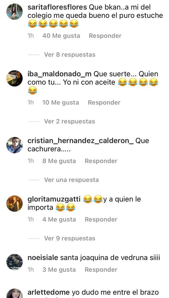 Loreto Aravena se luce con su jumper colegial a los 38 años