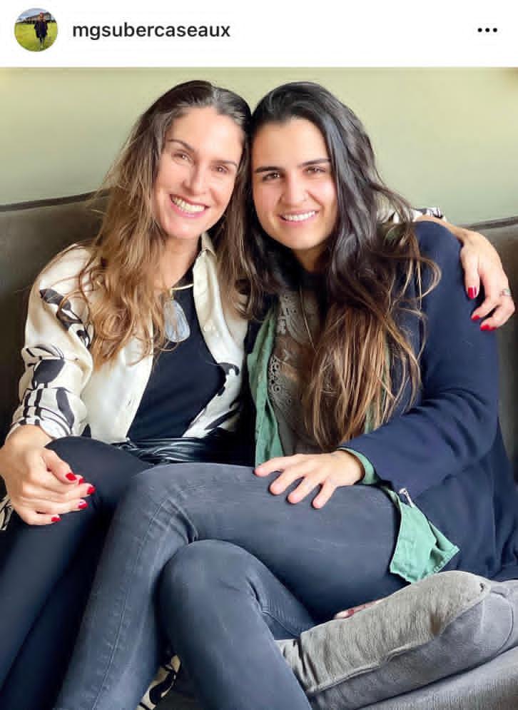 María Gracia Subercaseaux llora por gran logro de su hija