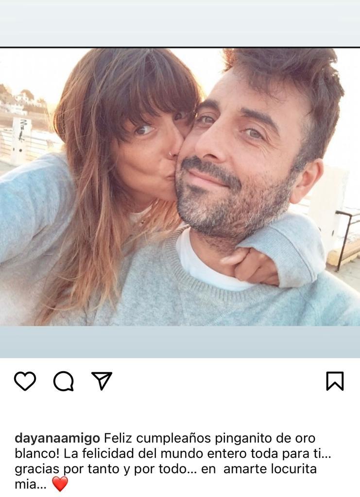 Dayana Amigo comparte románticas postales con su pareja