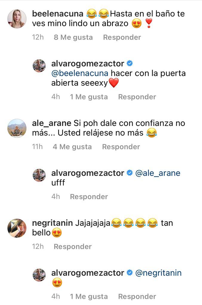Álvaro Gómez divide a seguidores con foto en el baño