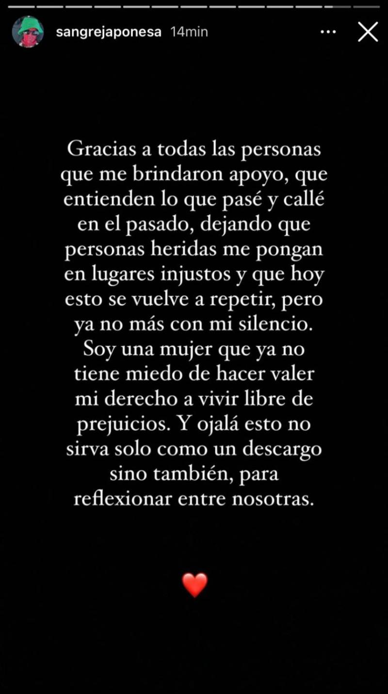 “No quiero callar más”: La carta de China Suárez por escándalo