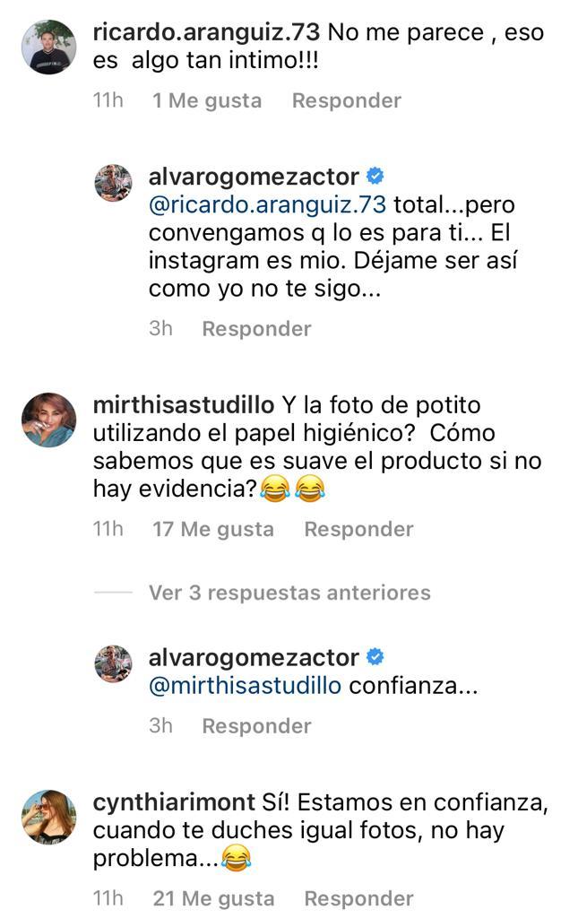 Álvaro Gómez divide a seguidores con foto en el baño