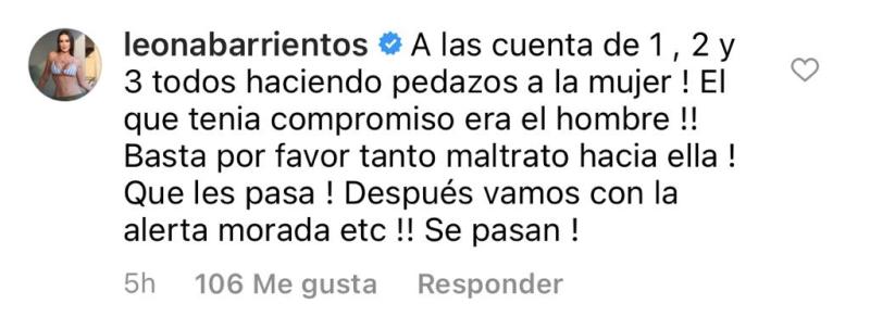 Adriana Barrientos defiende a China Suárez por feroz polémica