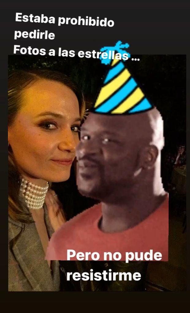 Actrices chilenas pidieron fotos a “estrellas” en Premios Platino