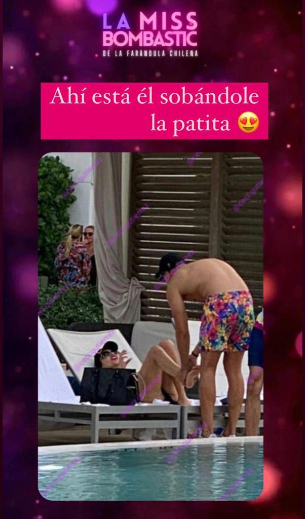 Captan a Camilo Huerta y Marité Matus en íntimo momento