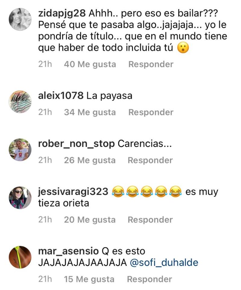 “Que poca gracia”: Destrozan a Oriana Marzoli por baile callejero