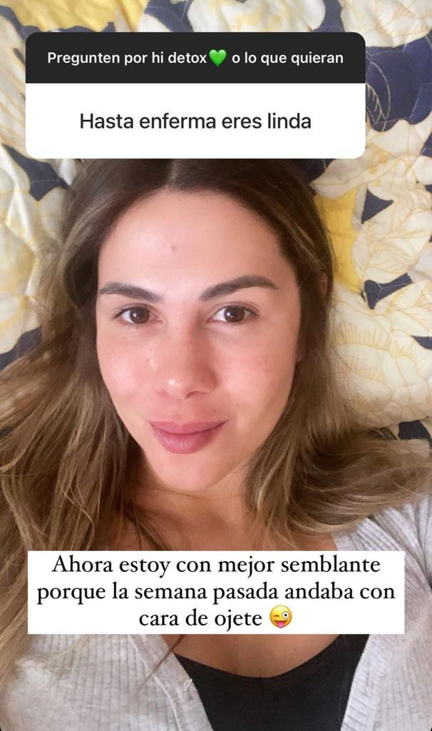 Laura Prieto desclasifica la inflamación al riñón que sufre