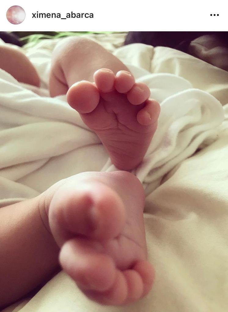 Ximena Abarca se convierte en madre a los 40 años
