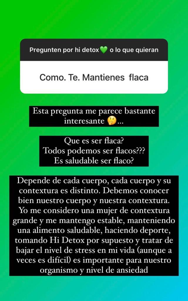 Laura Prieto desclasifica la inflamación al riñón que sufre