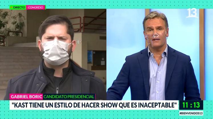 Boric responde a dichos de Kast: “No quiero caer en ese show”