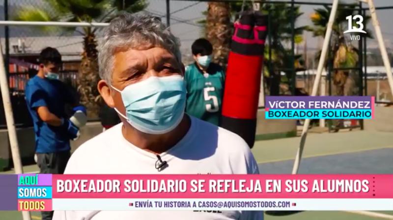 ¡Nos activamos por el boxeador solidario de Huechuraba!
