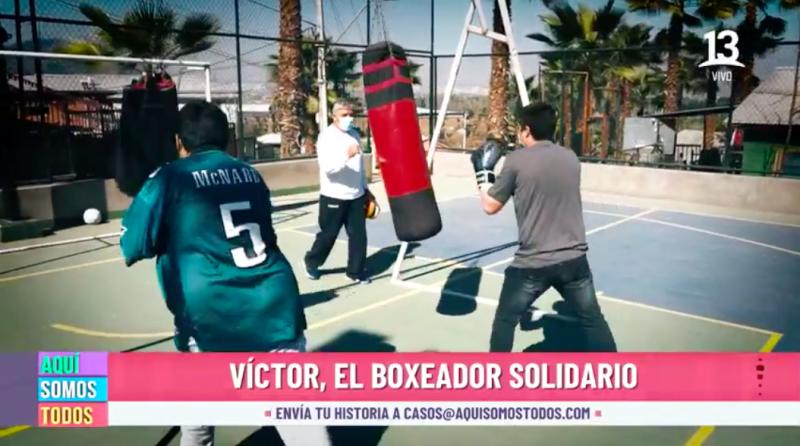 ¡Nos activamos por el boxeador solidario de Huechuraba!