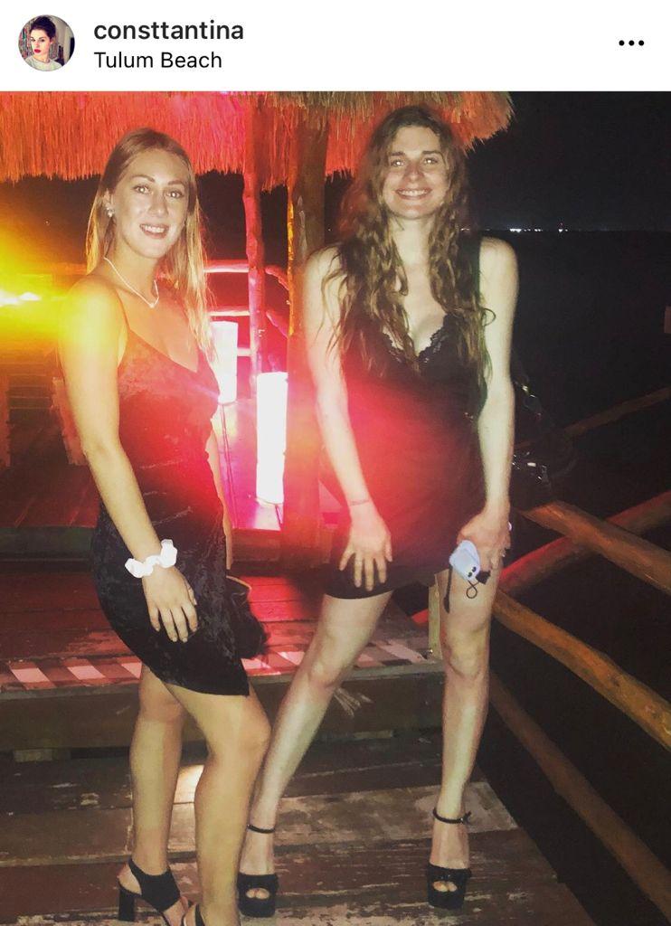 Tanza Varela deslumbra con look nocturno desde México