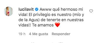 Rafael Olarra comparte mensaje para Lucila Vit en especial fecha