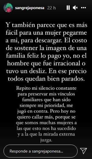 China Suárez se defendió con todo