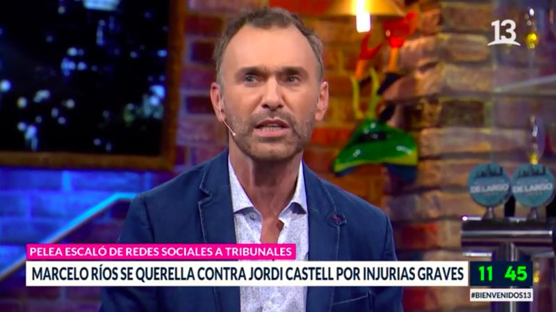 Marcelo Ríos se querella contra Jordi Castell por injurias graves