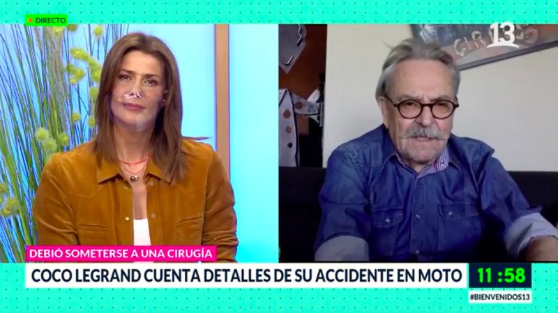 Coco Legrand tras accidente: “No me vuelvo a subir a la moto”