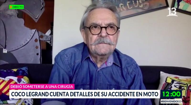 Coco Legrand tras accidente: “No me vuelvo a subir a la moto”
