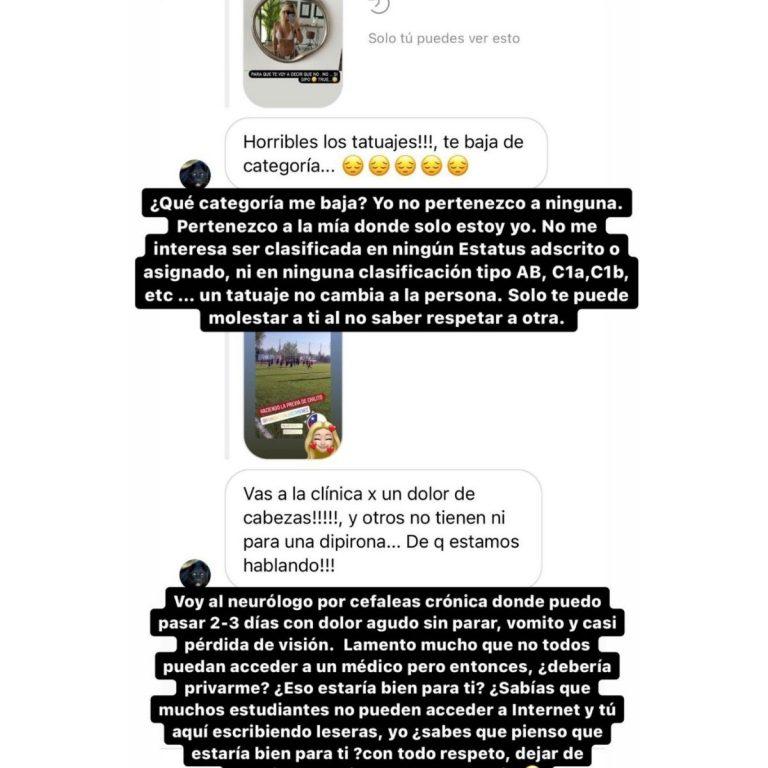 Coté López responde fuertemente a críticas por sus tatuajes