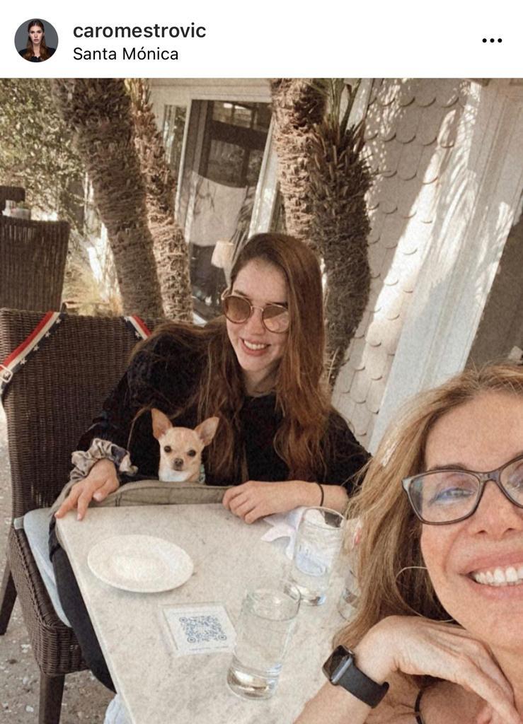 Carolina Mestrovic divide a seguidores al posar con su suegra