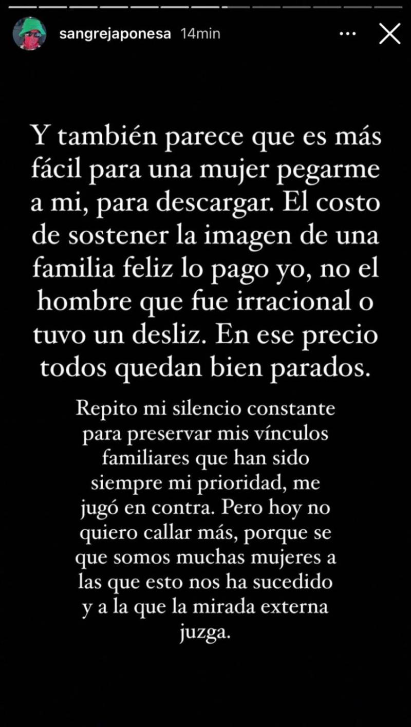 “No quiero callar más”: La carta de China Suárez por escándalo