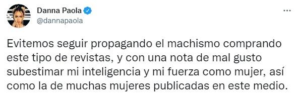 Danna Paola enfrenta rumores de maltrato en su pololeo