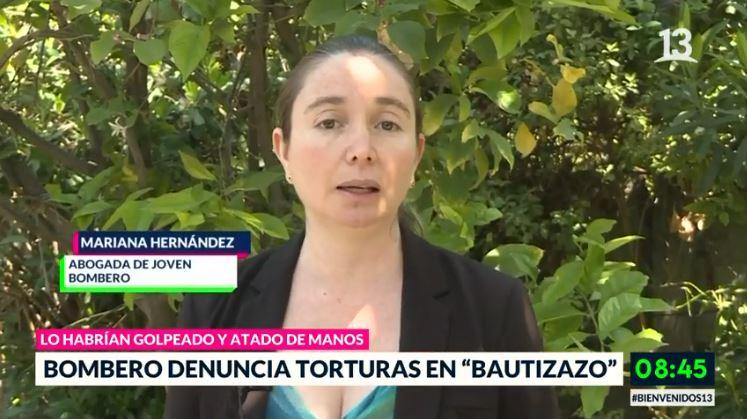 Joven bombero denuncia torturas en “bautizo”