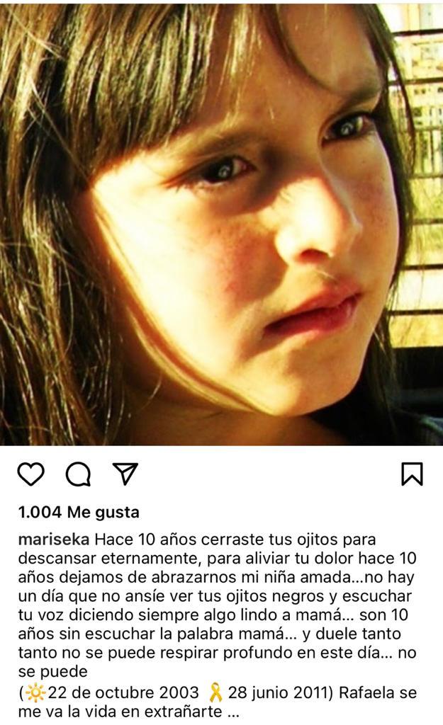 Marisela Santibáñez recibe emotiva invitación por cumpleaños de su hija