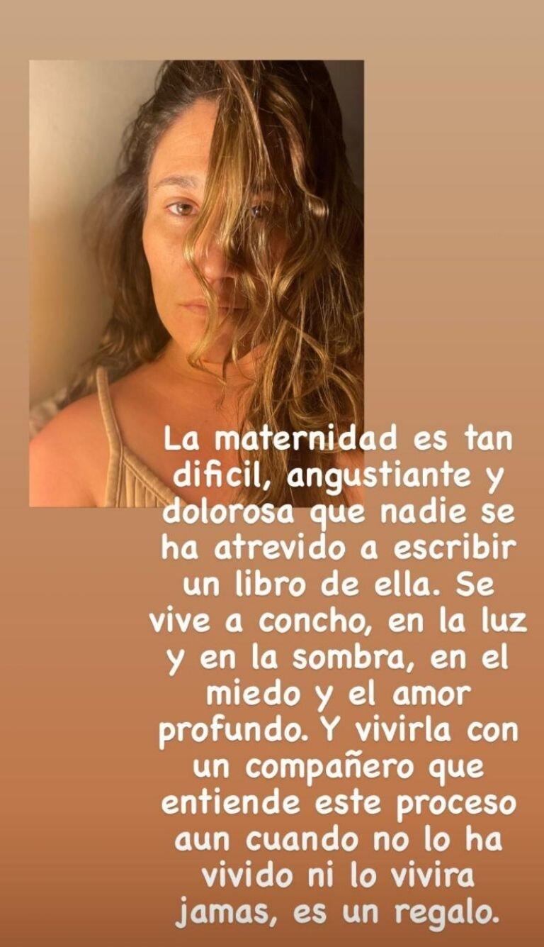 Belén Mora habló sobre el hecho de ser mamá