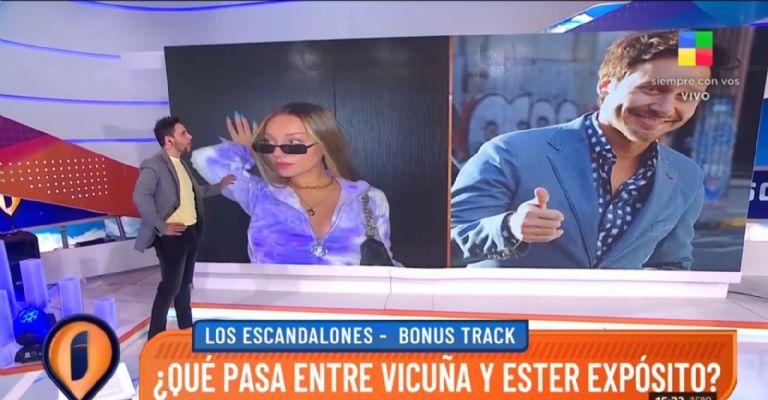 Destapan supuesto romance de Benjamín Vicuña y Ester Expósito