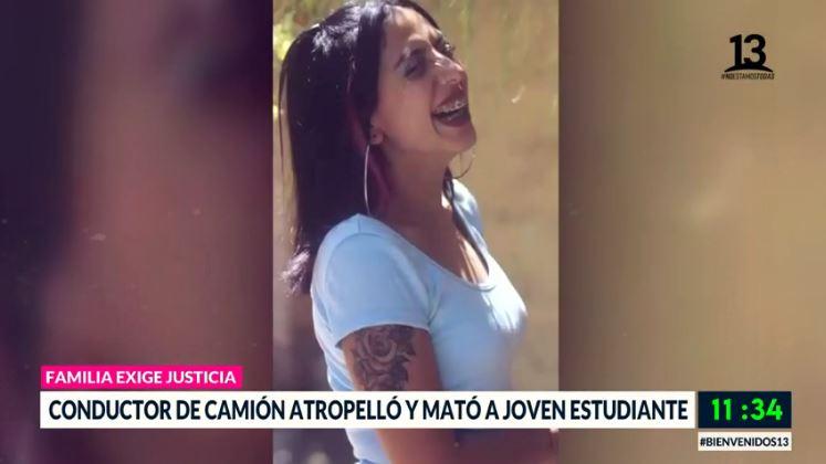 Joven de 22 años falleció tras ser atropellada por camión de gas