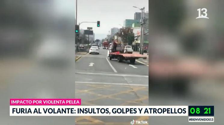 Impacto por violenta pelea entre conductores en San Miguel