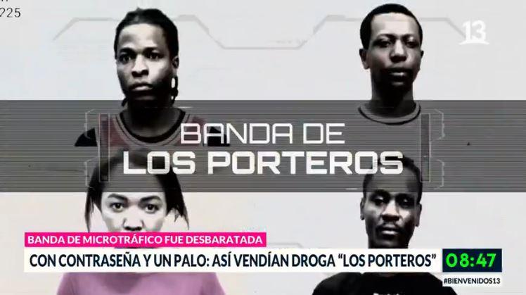 Con contraseña y un palo: Así vendían droga “Los Porteros”