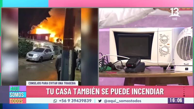 Conoce cómo evitar un incendio por falla eléctrica