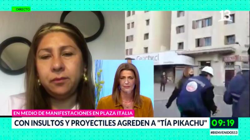 “Tía Pikachu” tras agresión: “No entiendo que me hayan dicho traidora”