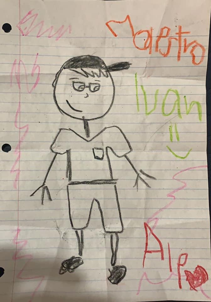 Profesor brindó homenaje a su estudiante muerta