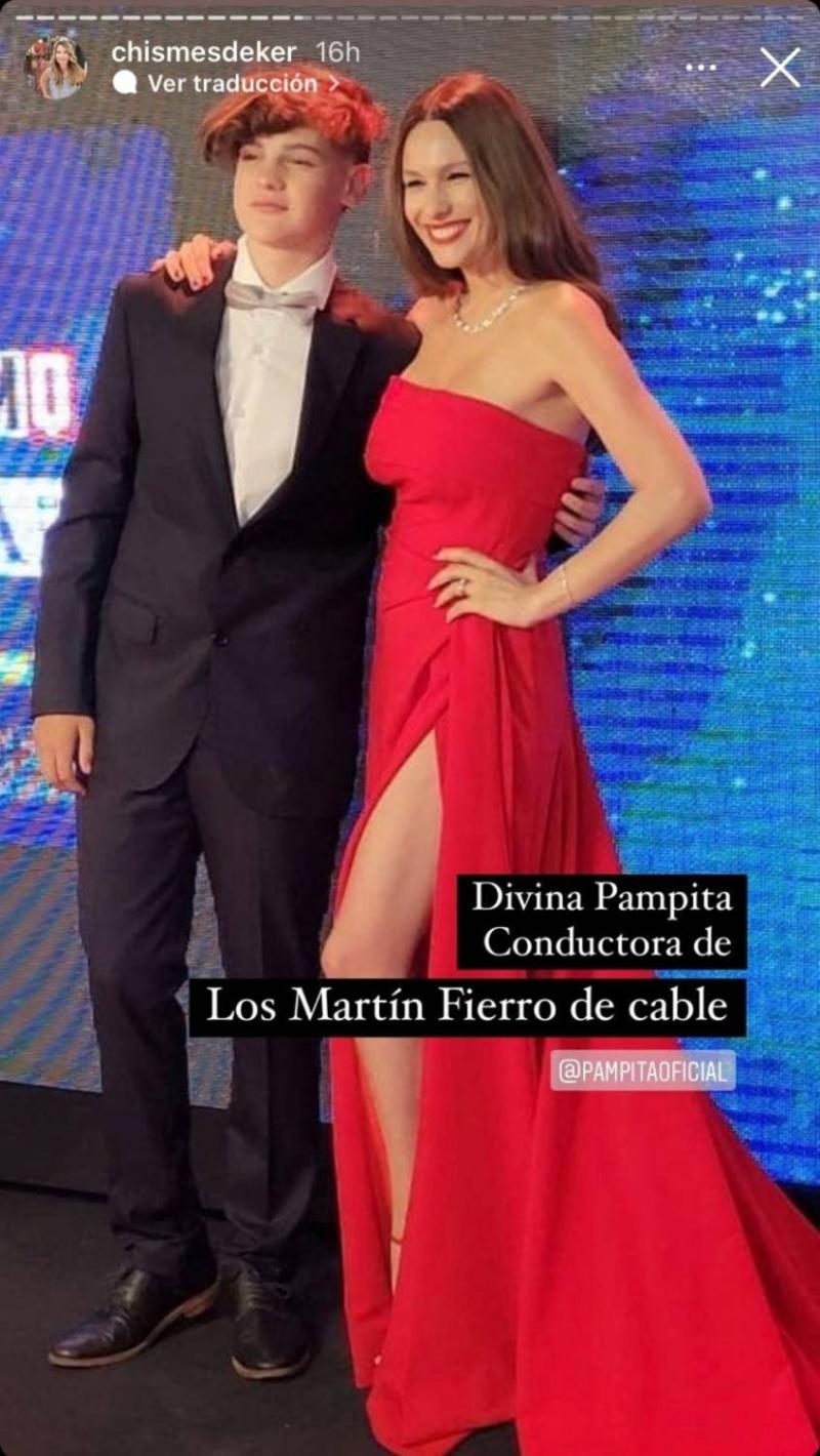 Hijo de Pampita y Vicuña se lució en su primera alfombra roja