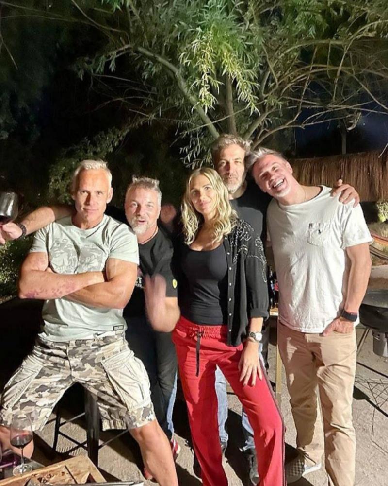 María Alberó organizó asado con ex figuras de “Venga conmigo”