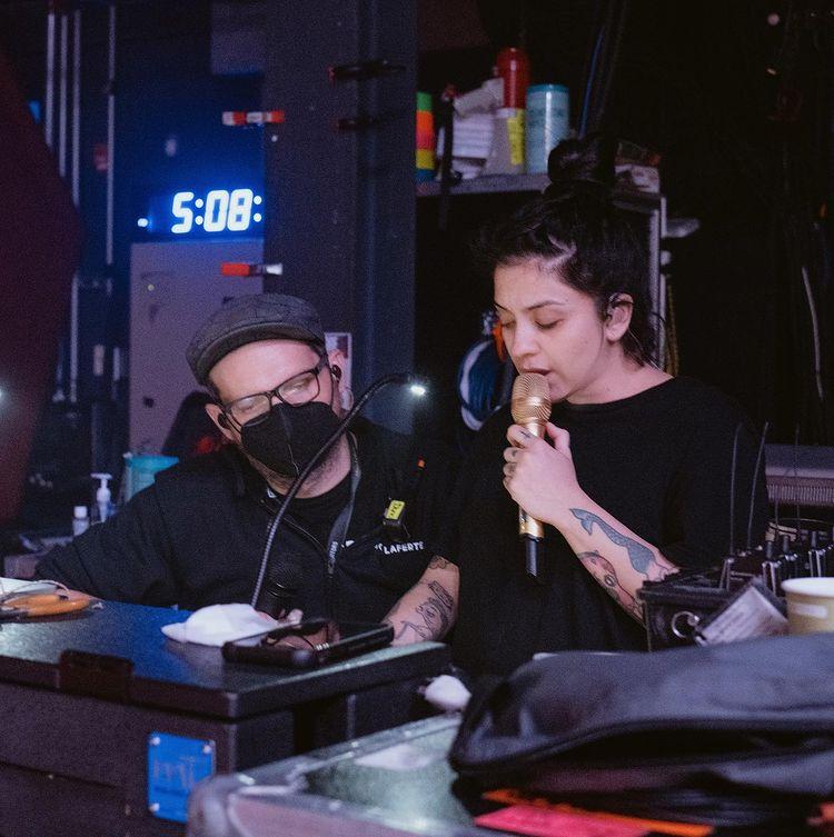 Mon Laferte finalizó su gira embarazada