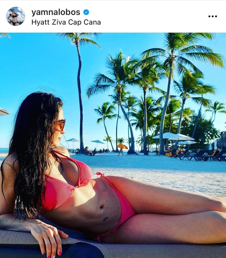 Yamna Lobos desata suspiros durante sus vacaciones en Punta Cana