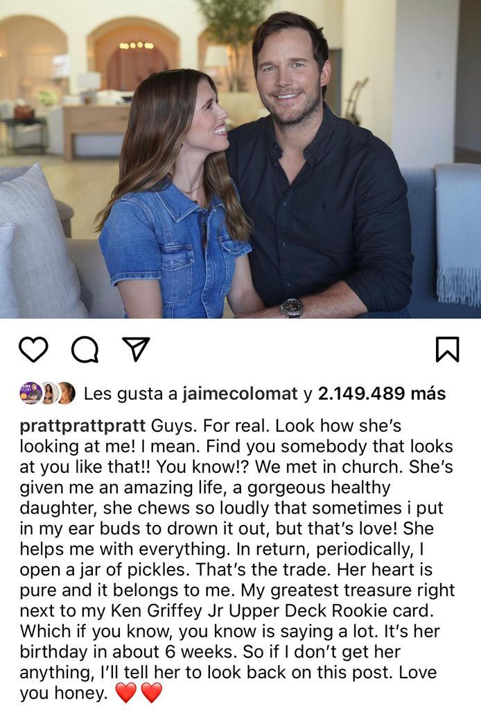 Chris Pratt genera polémica por supuesta “indirecta” a Anna Faris