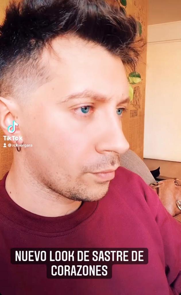 Adiós pelo largo: Ricardo Vergara sorprende con nuevo look