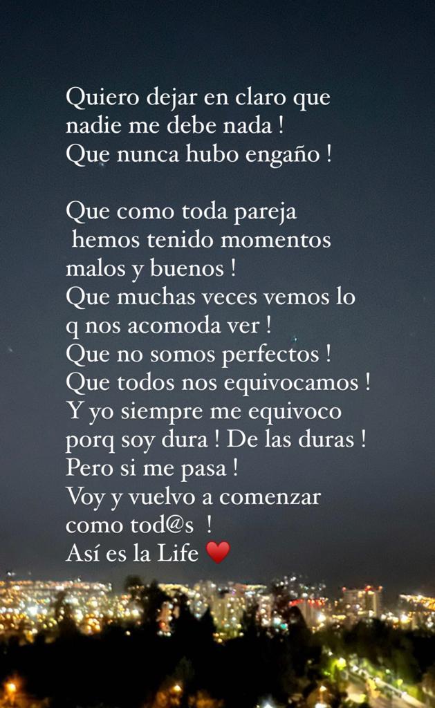 “Soy dura”: Fanny Cuevas confirma que volvió con ex pololo