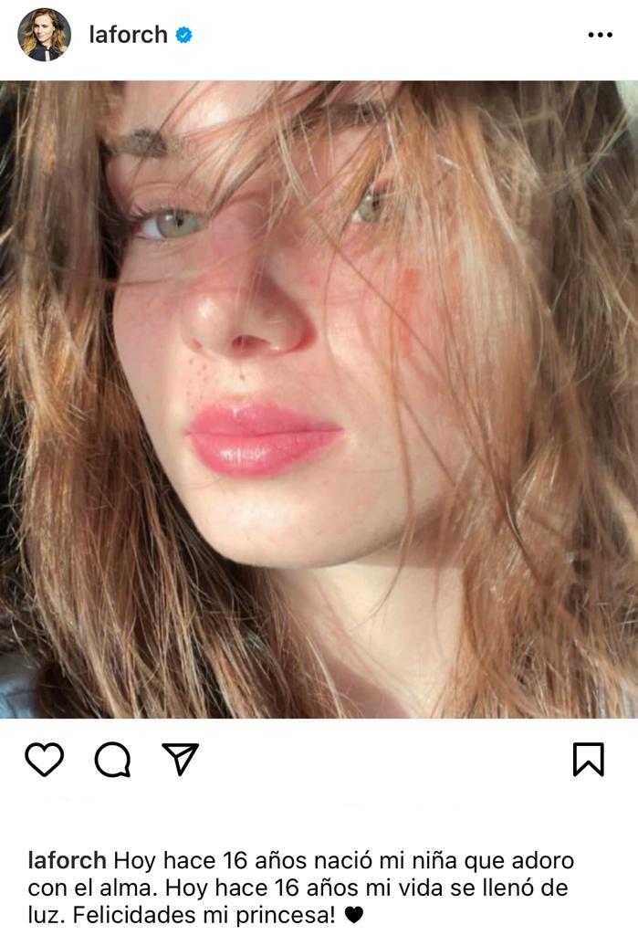 Amaya Forch explica por qué no se muestra con su hija