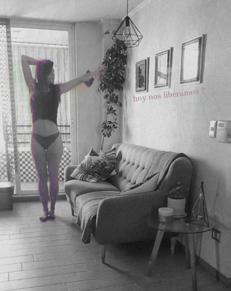 “¿Hoy nos liberamos?”: El destape hogareño de Mariana Marino