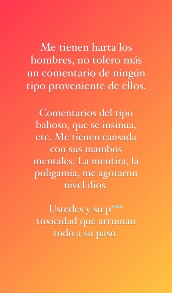 “Me tienen harta”: Aylén Milla se lanza contra los hombres