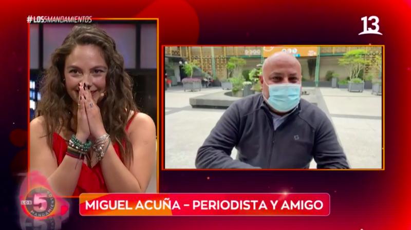 Ángeles Araya encontró el amor durante una cobertura de prensa