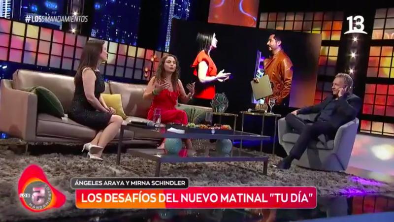 Ángeles Araya y Mirna Schindler hablaron de sus expectativas para “Tu Día”