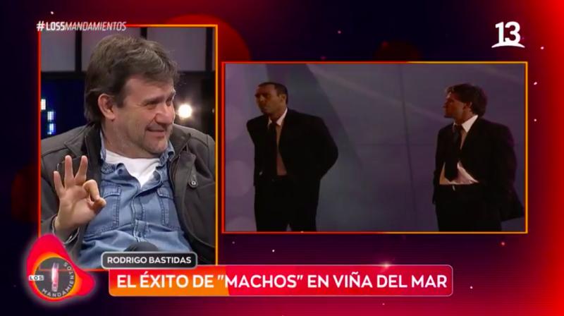 Rodrigo Bastidas recordó la accidentada participación de “Machos” en Viña
